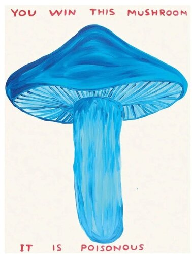 You Win This Mushroom van David Shrigley, Afdruk te koop op Singulart