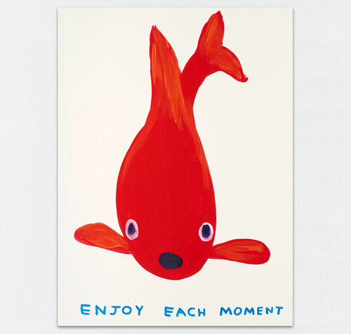 Enjoy Each Moment par David Shrigley, Édition en vente sur Singulart