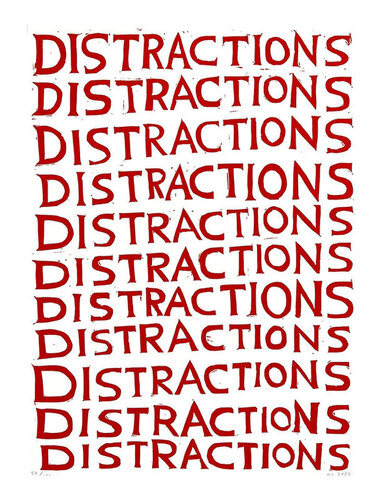 Distractions par David Shrigley, Édition en vente sur Singulart