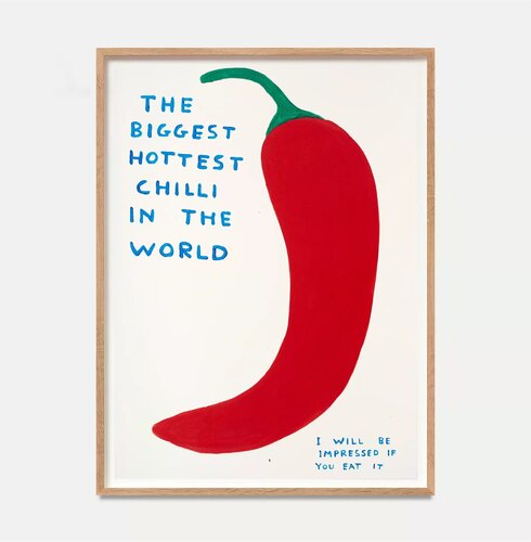 The Biggest Hottest Chilli in the World par David Shrigley, Édition en vente sur Singulart