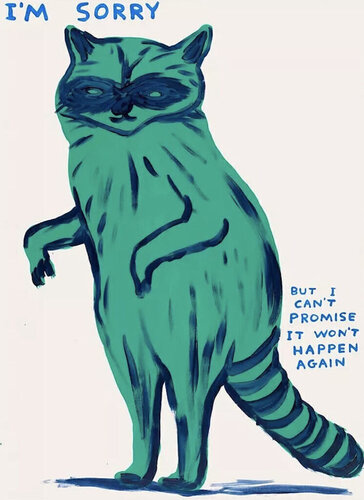 I'm Sorry But I Can't Promise This Wont Happen Again par David Shrigley, Édition en vente sur Singulart