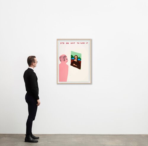 It’s ok not to like it van David Shrigley, Afdruk te koop op Singulart