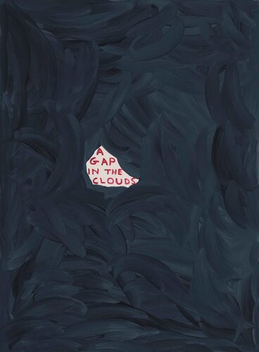 A Gap in the Clouds van David Shrigley, Afdruk te koop op Singulart
