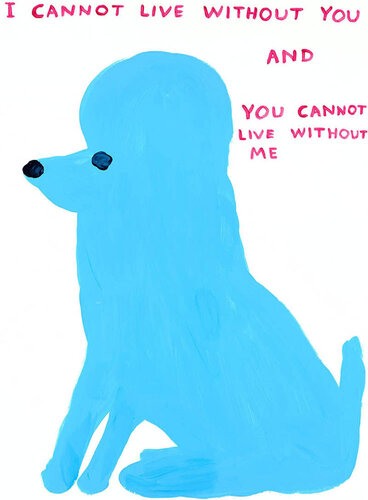 I Cannot Live Without You van David Shrigley, Afdruk te koop op Singulart