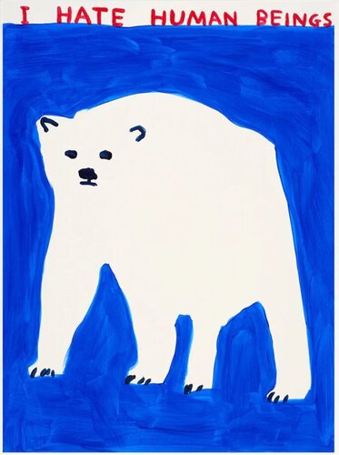 I Hate Human Beings van David Shrigley, Afdruk te koop op Singulart