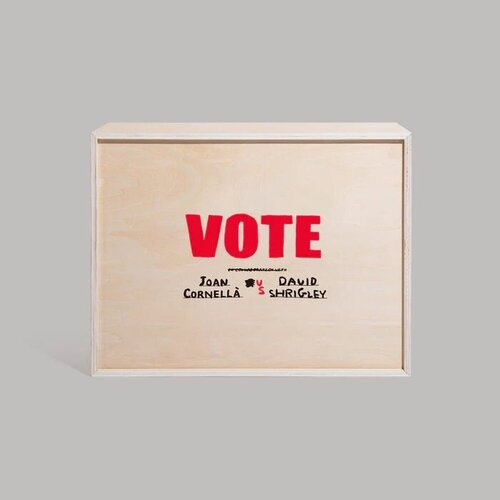 Vote (Horizontal) (Silkscreen Box Set) van David Shrigley, Afdruk te koop op Singulart