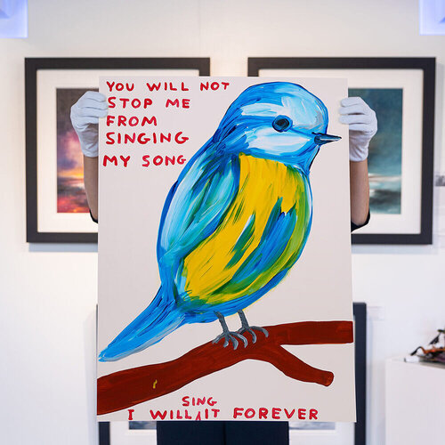 You Will Not Stop Me From Singing My Song par David Shrigley, Édition en vente sur Singulart