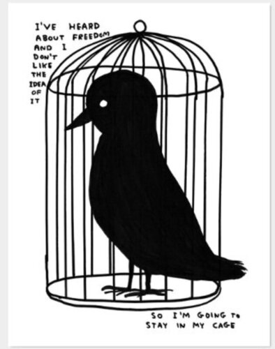 I've Heard About Freedom di David Shrigley, Stampa in vendita su Singulart