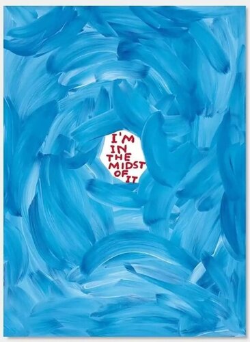 I AM IN THE MIDST OF IT di David Shrigley, Stampa in vendita su Singulart