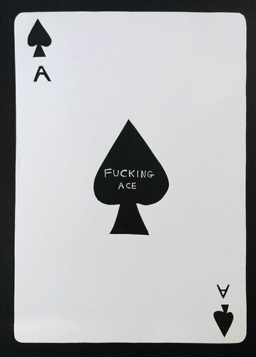Fucking Ace Lincut par David Shrigley, Édition en vente sur Singulart