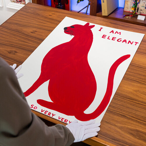 I Am Elegant, I Am Oh So Very Very Elegant (2021) par David Shrigley, Édition en vente sur Singulart