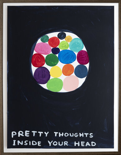 Pretty Thoughts Inside Your Head par David Shrigley, Édition en vente sur Singulart