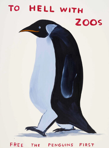 To Hell With Zoos par David Shrigley, Édition en vente sur Singulart