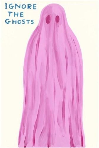 Ignore The Ghosts van David Shrigley, Afdruk te koop op Singulart