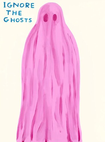 Ignore the Ghosts van David Shrigley, Afdruk te koop op Singulart
