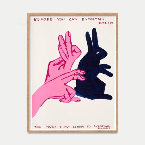 Before You Entertain Others par David Shrigley, Édition en vente sur Singulart