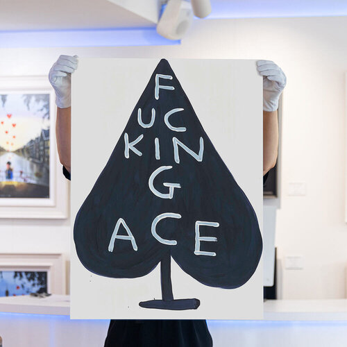 Fucking Ace par David Shrigley, Édition en vente sur Singulart