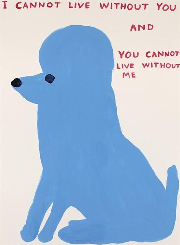 I Cannot Live Without You di David Shrigley, Stampa in vendita su Singulart