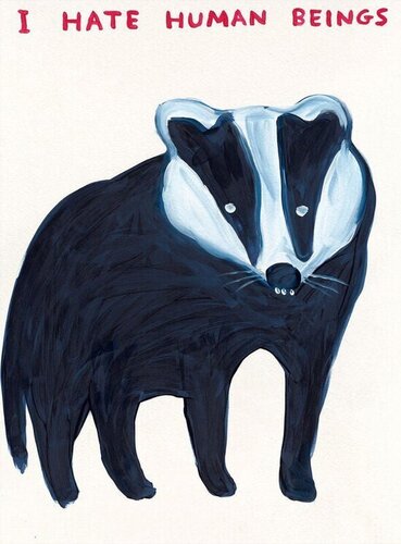 I Hate Human Beings par David Shrigley, Édition en vente sur Singulart