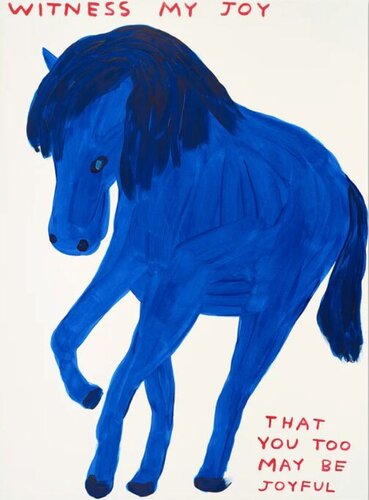 Witness my joy, that you too may be joyful par David Shrigley, Édition en vente sur Singulart