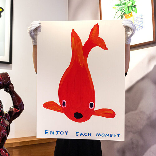 Enjoy Each Moment par David Shrigley, Édition en vente sur Singulart