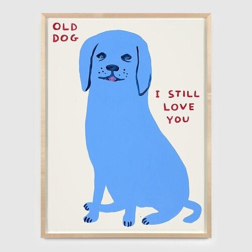 Old Dog par David Shrigley, Édition en vente sur Singulart