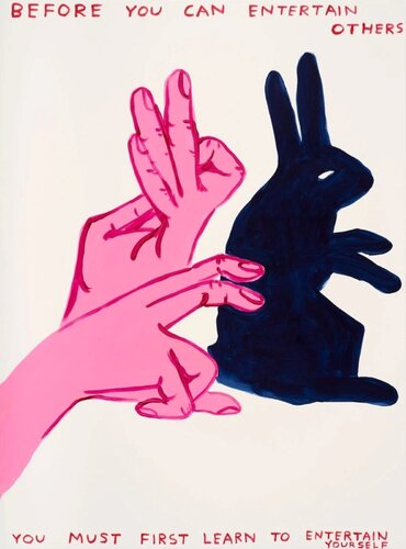 Before You can Entertain Others par David Shrigley, Édition en vente sur Singulart