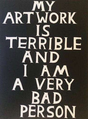 My Artwork is Terrible par David Shrigley, Autres supports en vente sur Singulart