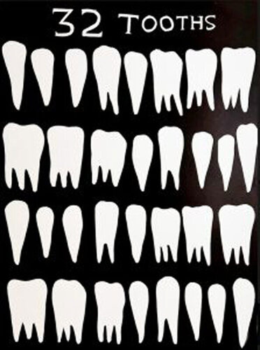 32 Tooths par David Shrigley, Édition en vente sur Singulart