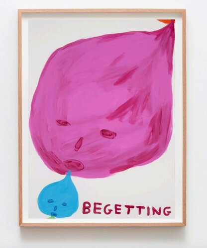 Begetting par David Shrigley, Peinture en vente sur Singulart