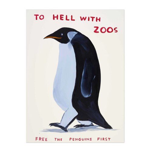 To Hell With Zoos par David Shrigley, Édition en vente sur Singulart