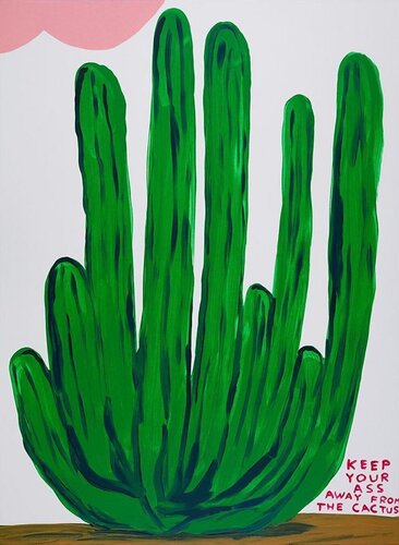 Keep Your Ass Away From The Cactus par David Shrigley, Édition en vente sur Singulart