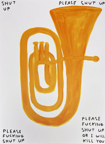 Shut Up par David Shrigley, Édition en vente sur Singulart