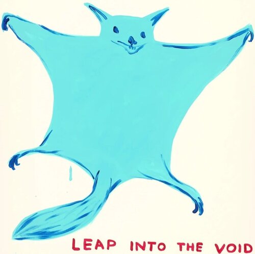 LEAP INTO THE VOID par David Shrigley, Édition en vente sur Singulart