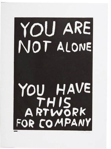 You are not alone par David Shrigley, Édition en vente sur Singulart
