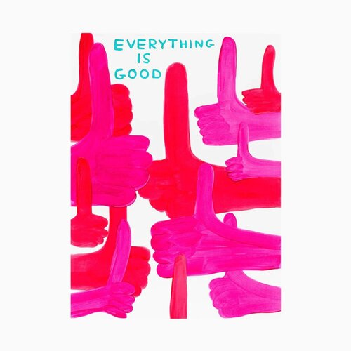Everything is Good par David Shrigley, Édition en vente sur Singulart
