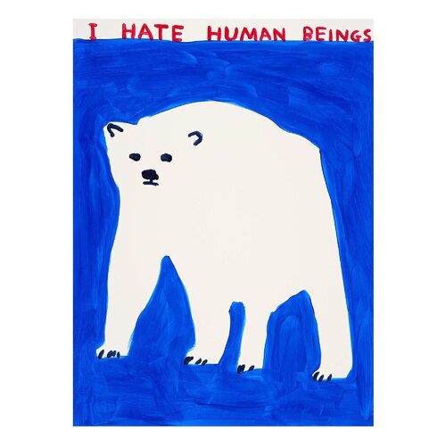 I Hate Humans van David Shrigley, Afdruk te koop op Singulart