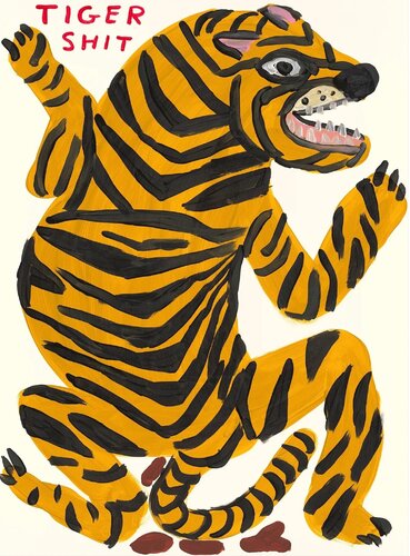 Tiger Shit by David Shrigley, Print for Sale on Singulart