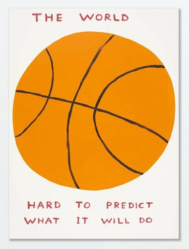 The World van David Shrigley, Afdruk te koop op Singulart