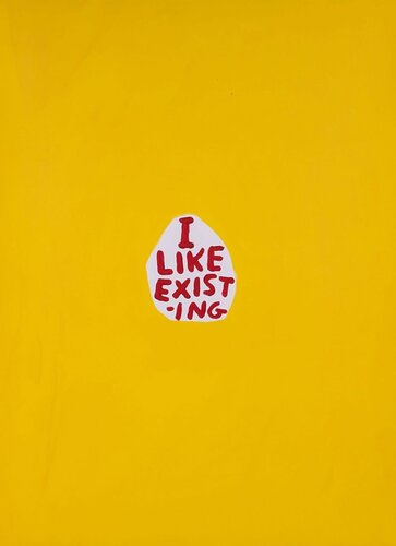 I Like Existin van David Shrigley, Afdruk te koop op Singulart