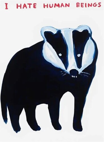 I Hate Human Beings van David Shrigley, Afdruk te koop op Singulart