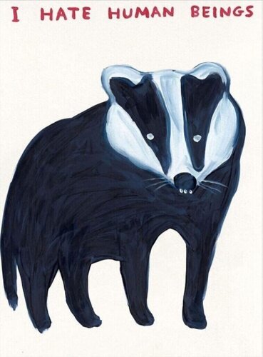 I Hate Human Beings par David Shrigley, Édition en vente sur Singulart