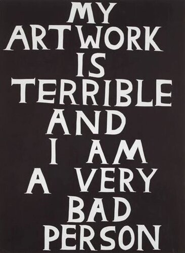 My Artwork Is Terrible von David Shrigley, Druck kaufen auf Singulart