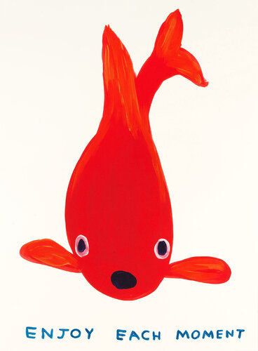 Enjoy Each Moment di David Shrigley, Stampa in vendita su Singulart