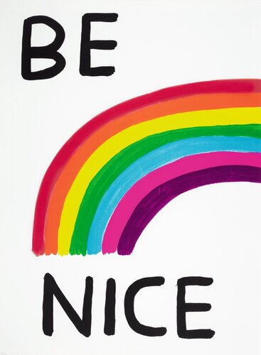 Be Nice by David Shrigley, 인쇄 for Sale on Singulart