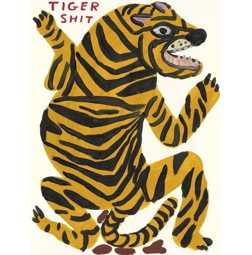 Tiger Shit by David Shrigley, Print for Sale on Singulart