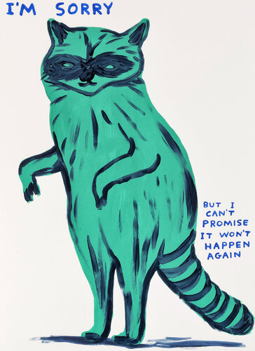 I'm Sorry But I Can't Promise It Won't Happen Again by David Shrigley, Print for Sale on Singulart