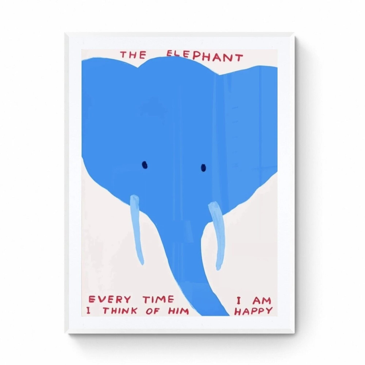 The Elephant David Shrigley Print for sale