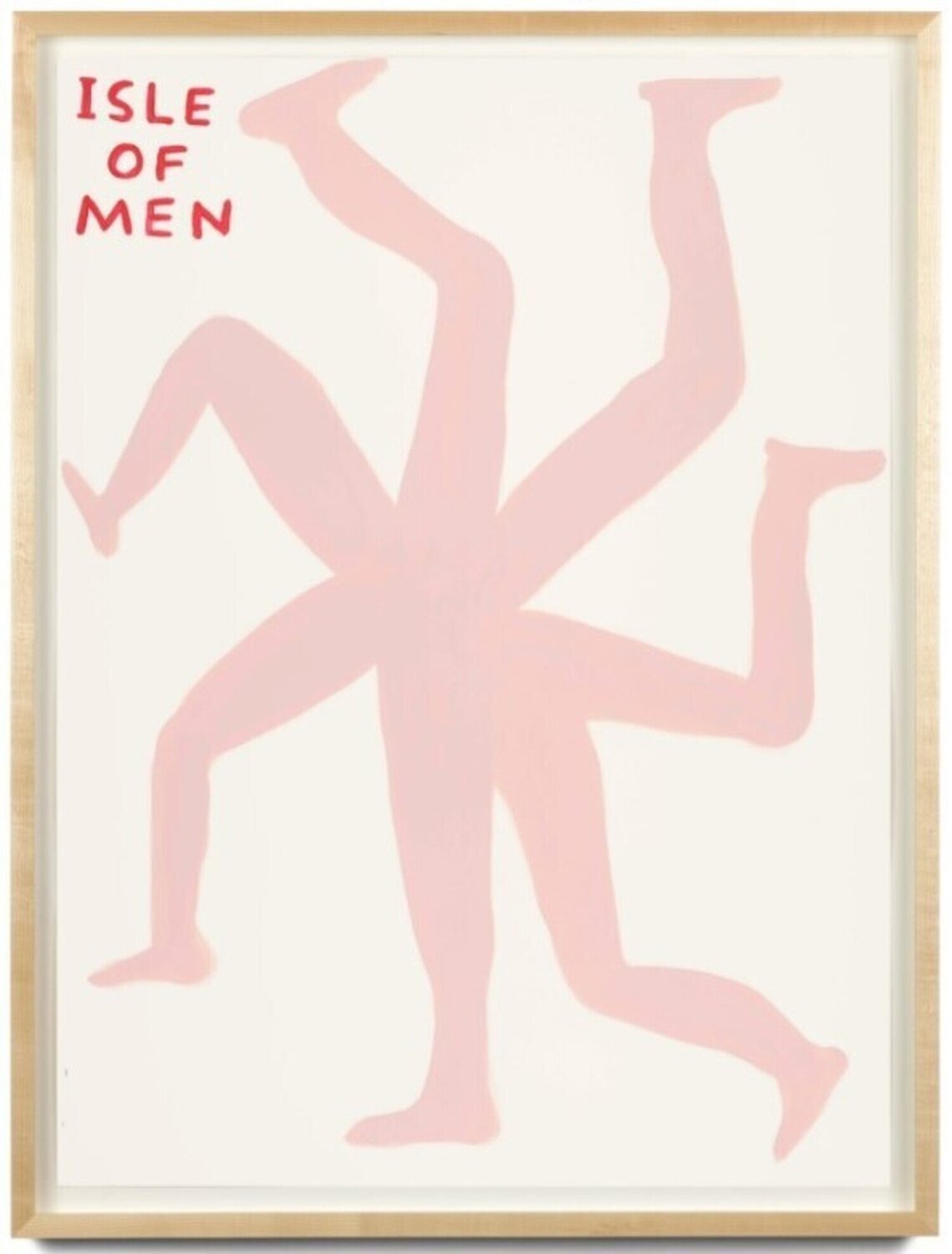 Untitled (SHRIG4398) David Shrigley Dipinto originale in vendita