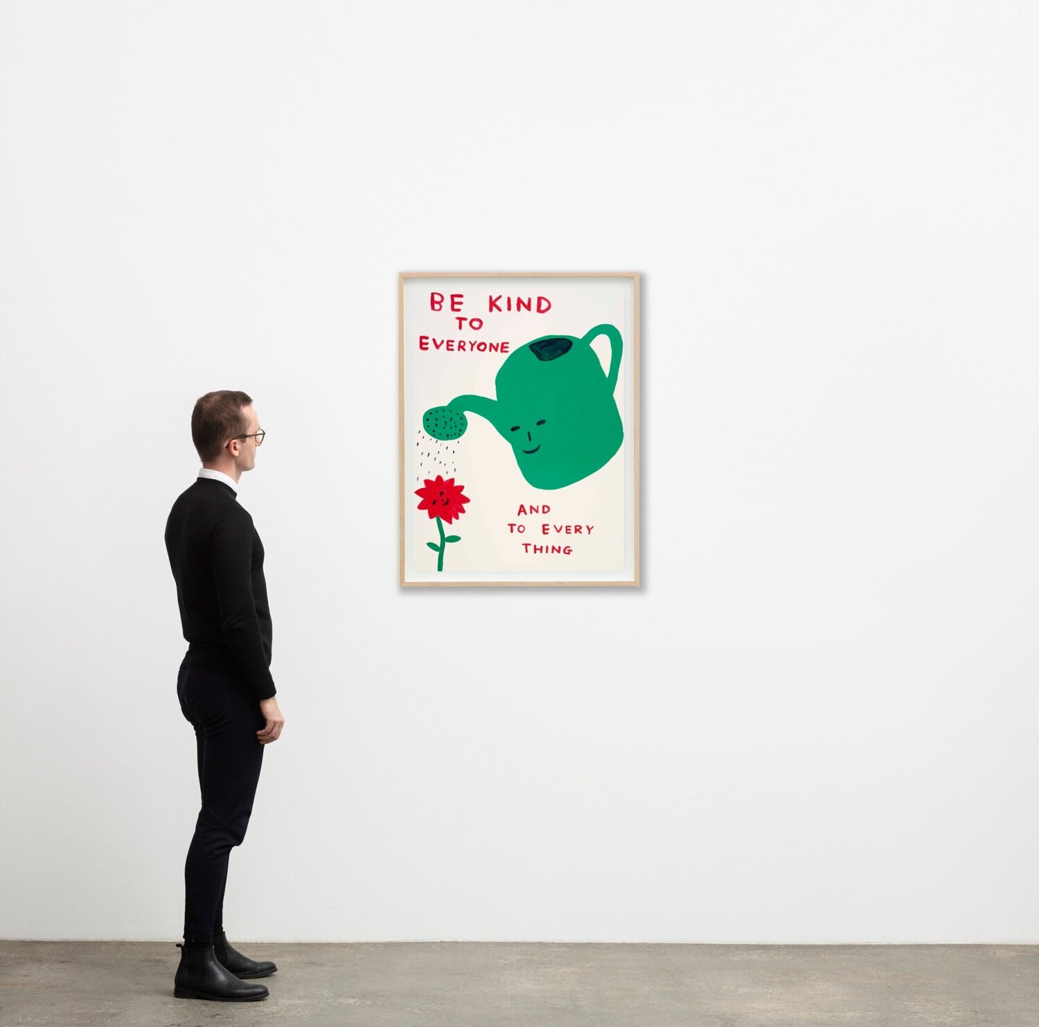 Be kind to everyone David Shrigley Stampa in vendita